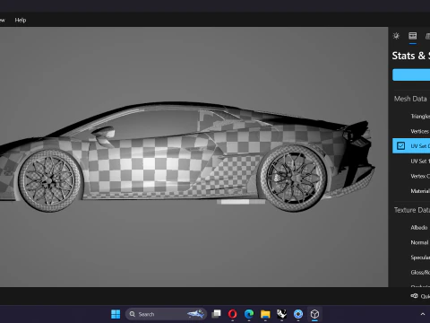 Lambo rghini Temerario 2025 3D Model