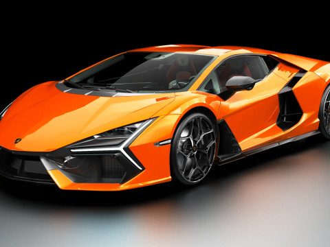 Lambo rghini Revuelto 2023 3D Model