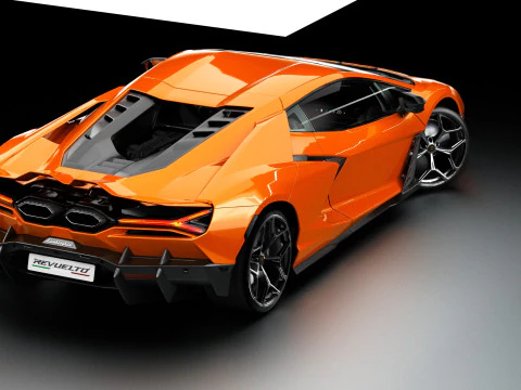 Lambo rghini Revuelto 2023 3D Model