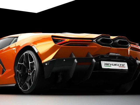 Lambo rghini Revuelto 2023 3D Model