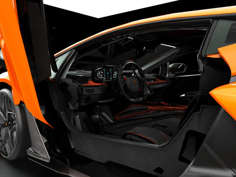 Lambo rghini Revuelto 2023 3D Model