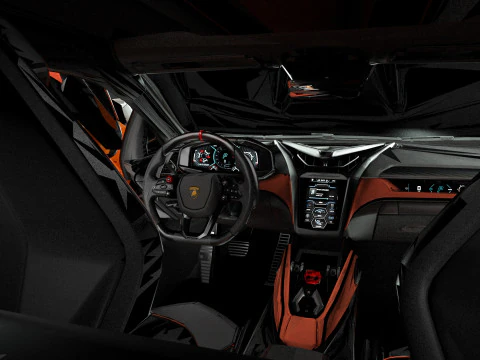Lambo rghini Revuelto 2023 3D Model