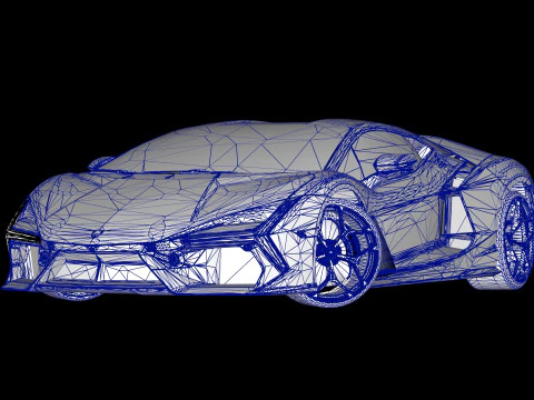 Lambo rghini Revuelto 2023 3D Model