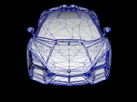 Lambo rghini Revuelto 2023 3D Model