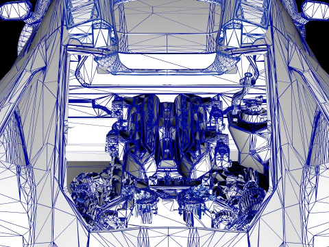 Lambo rghini Revuelto 2023 3D Model