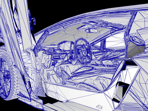 Lambo rghini Revuelto 2023 3D Model