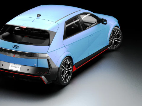 Hyundai Ioniq 5N 3D Model