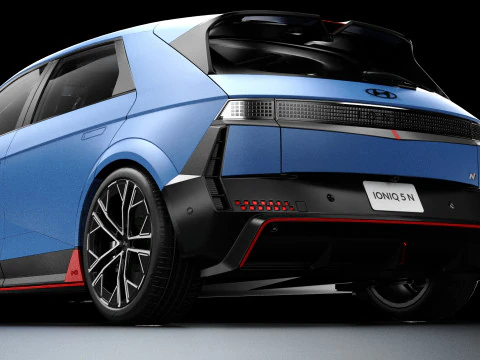 Hyundai Ioniq 5N 3D Model