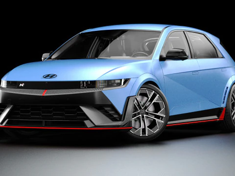Hyundai Ioniq 5N 3D Model