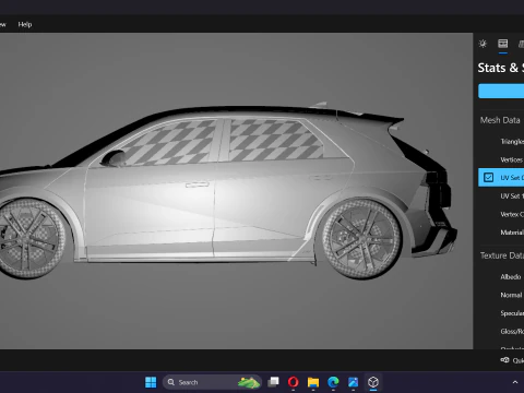 Hyundai Ioniq 5N 3D Model