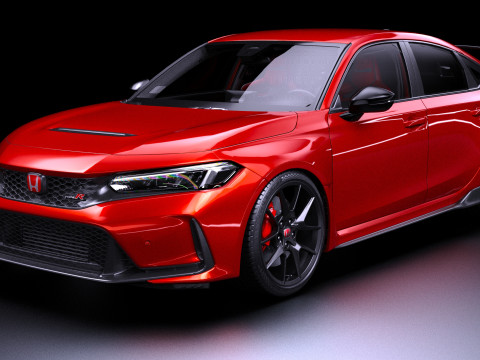 Honda Civic Type R FL5 2023 3D Model