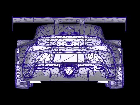 HKS トヨタ GR スープラ ドリフト 3Dモデル