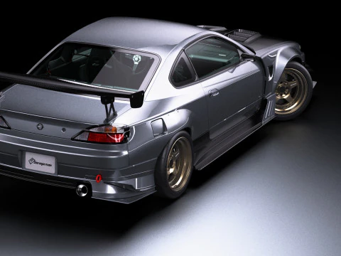 Garage Mak Nissan Silvia S15 3D Model