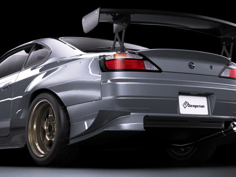 Garage Mak Nissan Silvia S15 3D Model