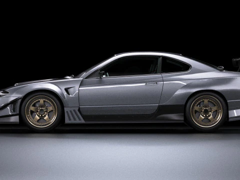 Garage Mak Nissan Silvia S15 3D Model