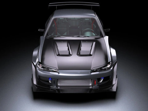 Garage Mak Nissan Silvia S15 3D Model