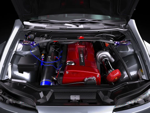 Garage Mak Nissan Silvia S15 3D Model