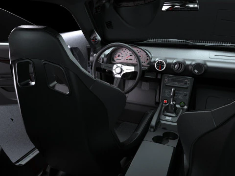Garage Mak Nissan Silvia S15 3D Model