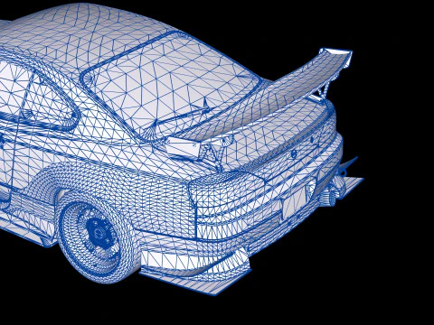 Garage Mak Nissan Silvia S15 3D Model