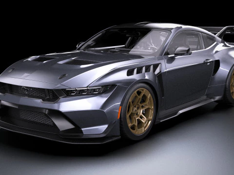 Mustang GTD2025 Modello 3D