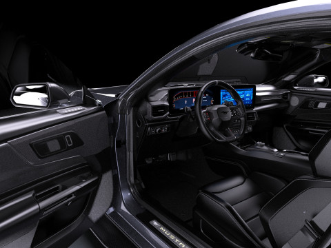 Mustang GTD 2025 3D Model