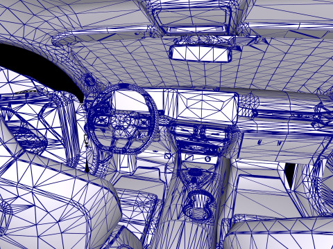 Mustang GTD 2025 3D Model