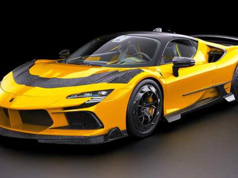 Ferrari SF90 Stradale Mansory Modelo 3D