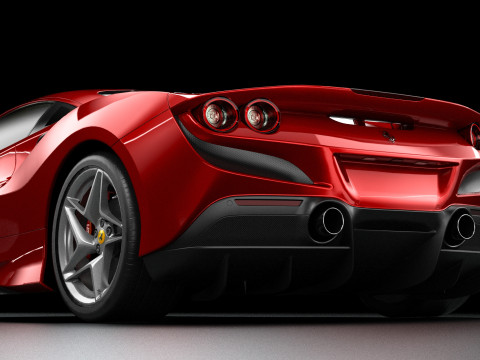 Ferrari F8 Tributo 3D Model