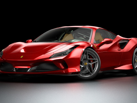 Ferrari F8 Tributo 3D Model