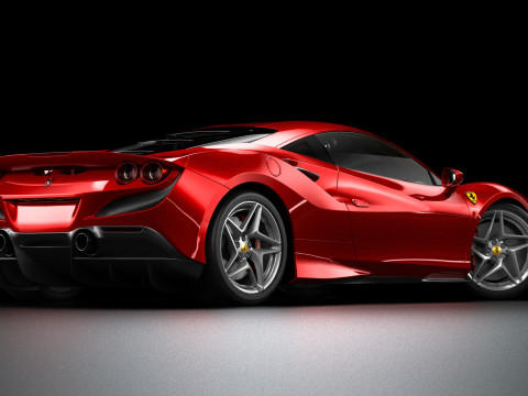 Ferrari F8 Tributo 3D Model