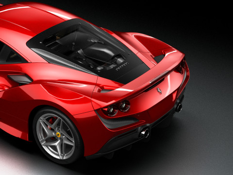 Ferrari F8 Tributo 3D Model