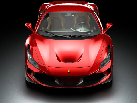 Ferrari F8 Tributo 3D Model