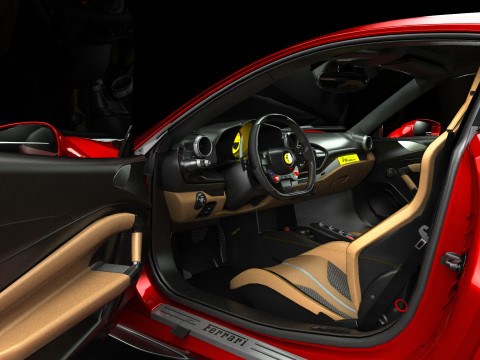 Ferrari F8 Tributo 3D Model