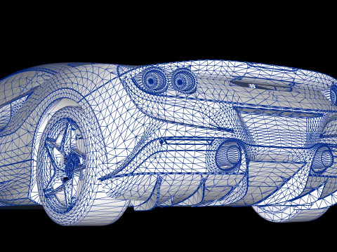 Ferrari F8 Tributo 3D Model