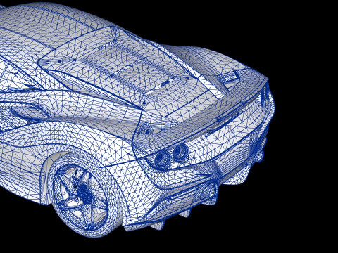 Ferrari F8 Tributo 3D Model