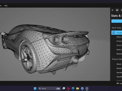 Ferrari F8 Tributo 3D Model
