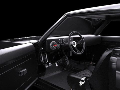 Fast 9 1968 Dodge Charger Orta Motor Hellacious 3D Model