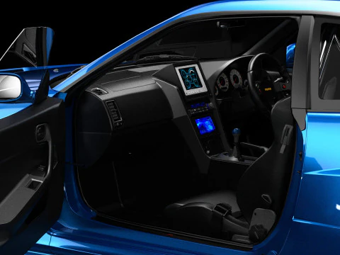 Fast Furious R34 Nissan Skyline GT-R 3D Model