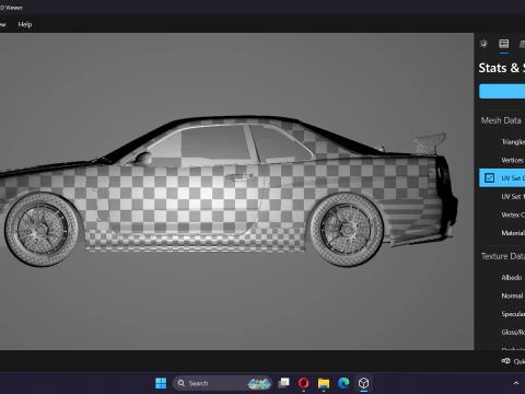 Fast Furious R34 Nissan Skyline GT-R 3D Model