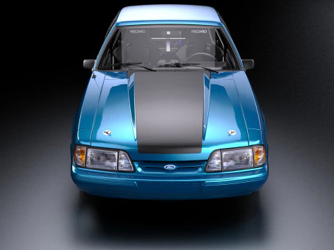 Fast Furious Jakobs 1992 LX Mustang 3D Model