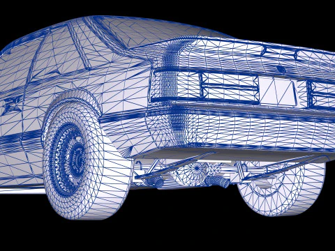 Fast Furious Jakobs 1992 LX Mustang 3D Model