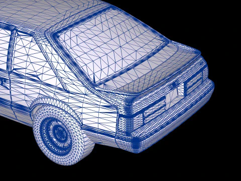 Fast Furious Jakobs 1992 LX Mustang 3D Model