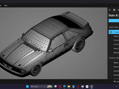 Fast Furious Jakobs 1992 LX Mustang 3D Model