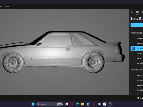 Fast Furious Jakobs 1992 LX Mustang 3D Model