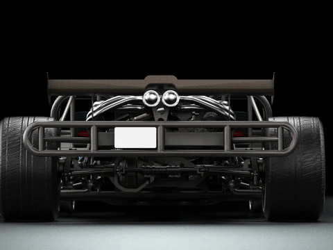 Fast Furious 6 Custom Flip Car 3D Model