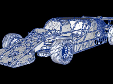 Fast Furious 6 Custom Flip Car 3D Model