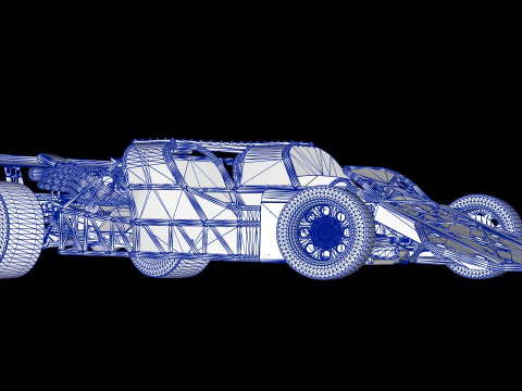 Fast Furious 6 Custom Flip Car 3D Model