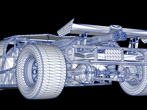 Fast Furious 6 Custom Flip Car 3D Model