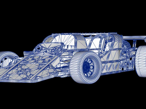 Fast Furious 6 Custom Flip Car 3D Model