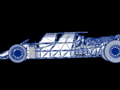 Fast Furious 6 Custom Flip Car 3D Model